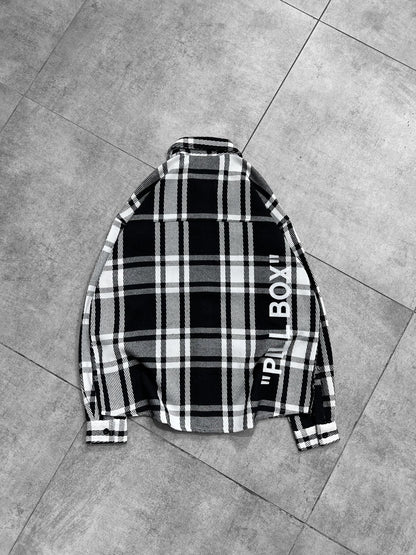 BLACK CHECKS  SHIRT