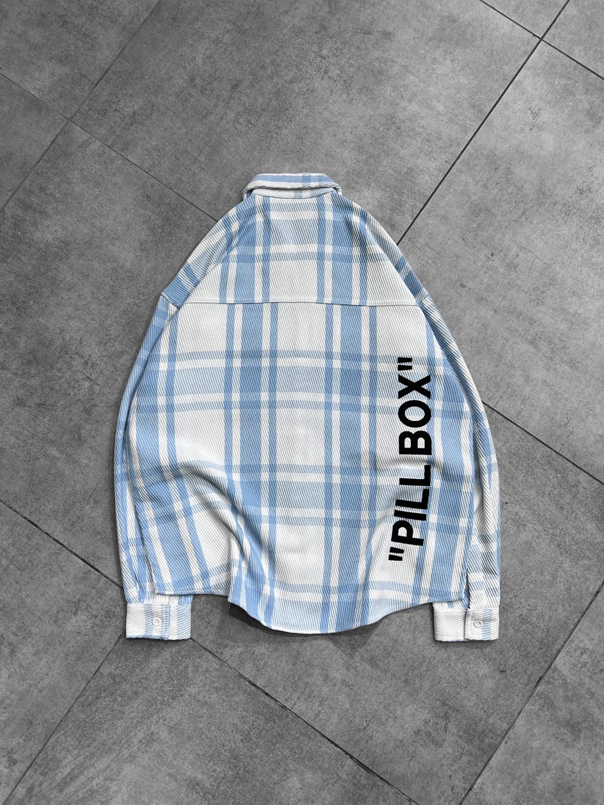 SKY BLUE CHECKS  SHIRT