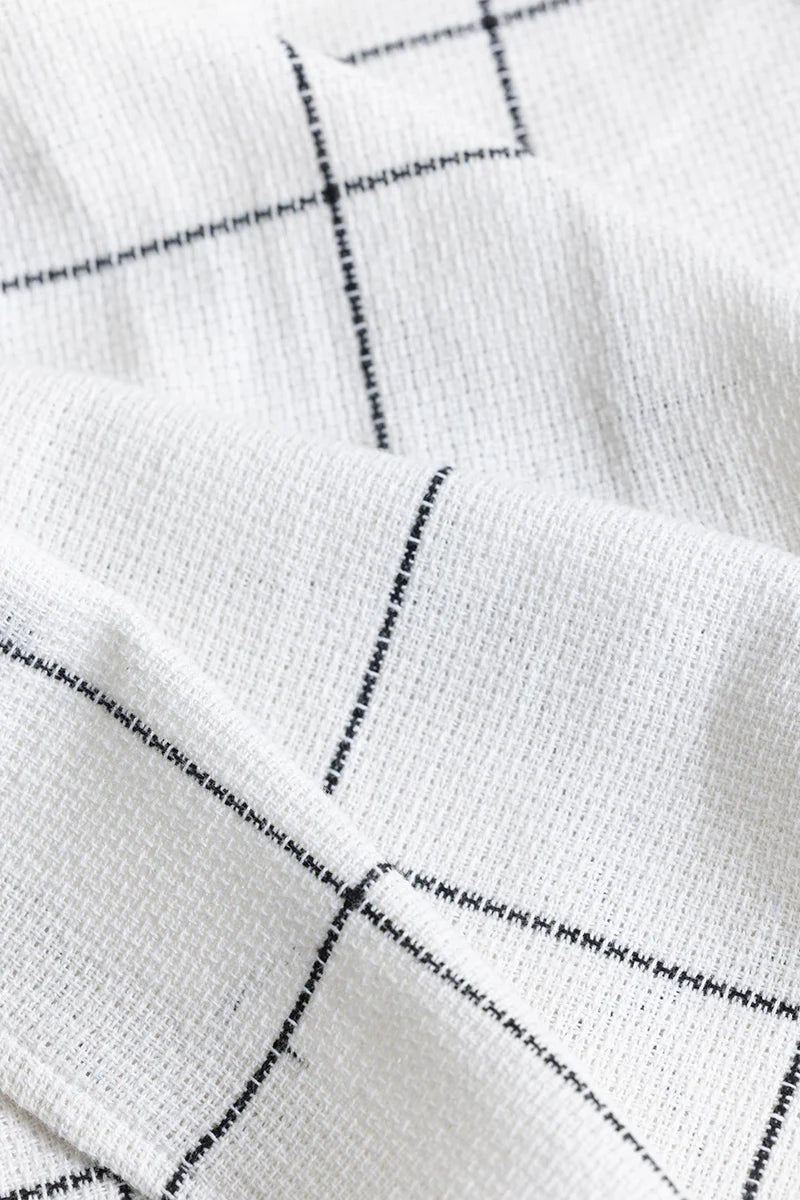 GRIDIRON WHITE CHECKS SHIRT