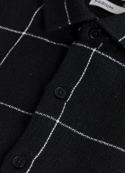 GRIDIRON BLACK CHECKS SHIRT