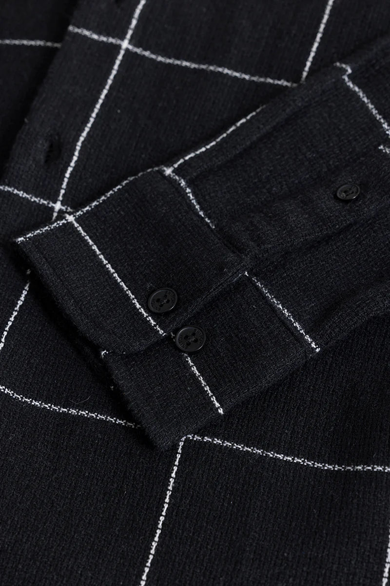 GRIDIRON BLACK CHECKS SHIRT