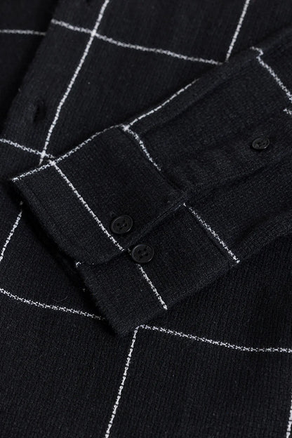 GRIDIRON BLACK CHECKS SHIRT