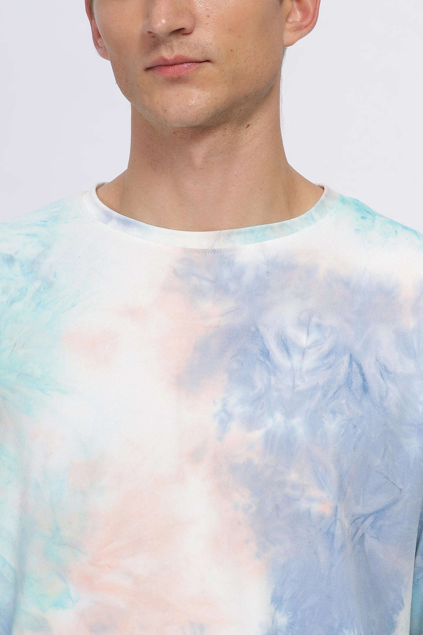 TIE-DYE MIXED COLOR OVERSIZED CO-ORDS