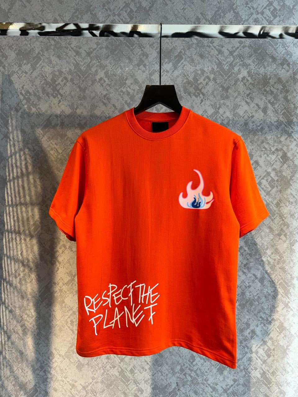 ORANGE OVERSIZED T-SHIRT